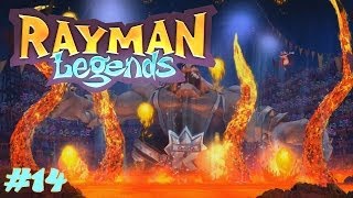 Rayman Legends Episode 14 Wrestling With a Giant [upl. by Regdirb]