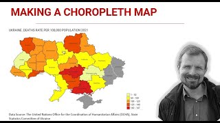 MAKING A CHOROPLETH MAP [upl. by Nosyarg944]