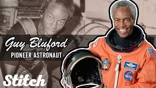 Guion Guy Bluford The First African American in Space  Black History Month [upl. by Aisatana]