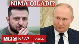 РоссияУкраина уруши Путин энди нима қилмоқчи Зеленскийчи BBC News Ozbek [upl. by Namrak]