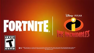 Fortnite  Pixars The Incredibles Official Reveal Trailer [upl. by Kered941]