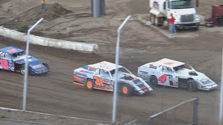 Black Hills Speedway 5172024 WISSOTA Midwest Modified Dirt Track Racing 2 Heats amp Main Event [upl. by Eidua130]