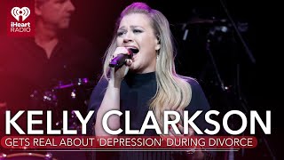 Kelly Clarkson Gets Real About Her Level Of Depression During Divorce  Fast Facts [upl. by Nelo]