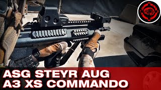 ASG AUG A3 XS Commando Gameplay at HSP [upl. by Kilar521]