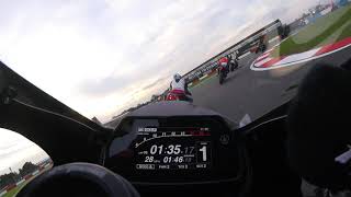 Donington Park Onboard  No Limits Racing  Motul Endurance Race Stint 2 PT1 51024 Yamaha R1 15 [upl. by Dewain]