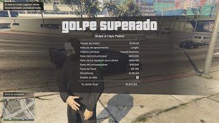 TRUCO AL CAYO PERICO ACTUALIZADO SIN PRELIMINARES CONSIGUE MUCHO DINERO  GTA ONLINE [upl. by Atterrol]