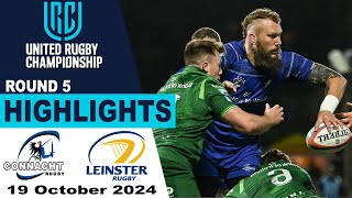 Highlights  Connacht vs Leinster  Round 5  United Rugby Championship 202425 [upl. by Ehtiaf]