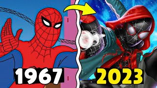 All intros to every Spiderman cartoons films and TV series 19672019 RUSENG [upl. by Tobin]