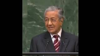 Tun Dr Mahathir Pertahankan PALESTIN Di PBB 2018 [upl. by Elleined227]