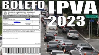 IPVA 2023 CONSULTA E BOLETO PARA PAGAMENTO AVISTA COM 3 DESCONTO PASSO A PASSO [upl. by Sldney578]