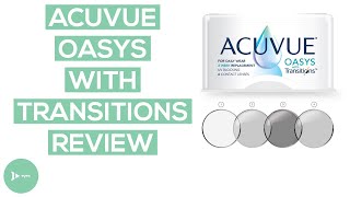 Acuvue Oasys With Transitions  See Transition Contacts On Brown Eyes 👀 [upl. by Cran]