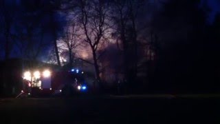 Grote brand in Eerbeek [upl. by Acsehcnarf]