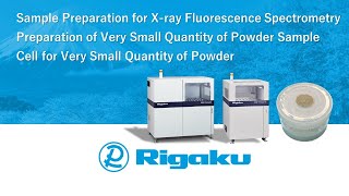 Sample Preparation for XRF  Cell for Very Small Quantity of Powder [upl. by Antonia9]