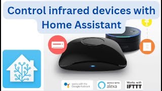 Using the Broadlink RM4 Pro to control IR devices using Home Assistant [upl. by Nannahs]