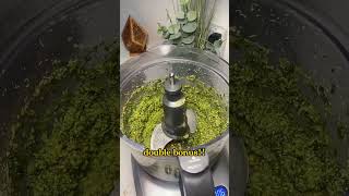 Pesto Pasta Sauce Recipe • Vegan amp Plant Based 🌱 plantbased vegan recipe organic food foodie [upl. by Nos]