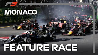 F3 Feature Race Highlights  2024 Monaco Grand Prix [upl. by Llevad]