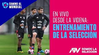 SELECCIÓN PERUANA LA BICOLOR SIGUE ENTRENANDO EN VIDENA ATV DEPORTES  EN VIVO [upl. by Therron]