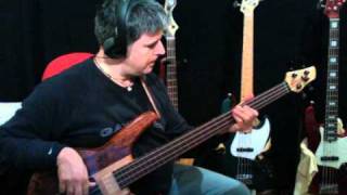 Vacanze romane by MATIA BAZAR fretless bass line by Rino Conteduca with bass STATUS S1 [upl. by Rezeile]