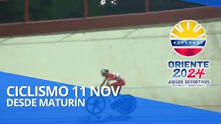 XXI Juegos Deportivos Nacionales Juveniles Oriente 2024  Ciclismo de Pista  11NOV [upl. by Hsuk]