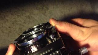 Rolleiflex 35F type1 shutter issue [upl. by Agneta]