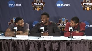 Thornwell Notice Dozier NCAA Sweet 16 News Conference — 32317 [upl. by Itch]