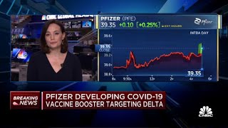 Pfizer developing Covid19 vaccine booster targeting Delta variant [upl. by Jeffie]