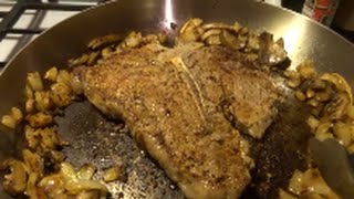 T bone steak amp baked steak fries [upl. by Giordano]