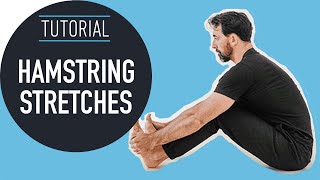 Hamstring Flexibility  Best Stretches for Tight Hamstrings [upl. by Eked464]