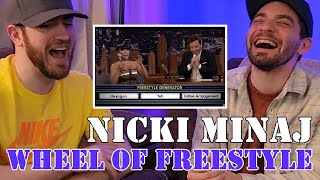 Nicki Minaj on Jimmy Fallon  Wheel of Freestyle  Reaction [upl. by Ecnarret362]