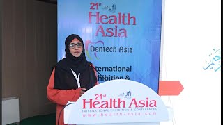 Abida Faisal  Seminar on Radiology in Oncology  21st Health Asia [upl. by Xavier]