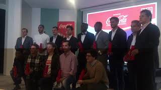 Vídeo dos vencedores dos Prémios CocaCola European Partners da época futebolística 20172018 [upl. by Motch]