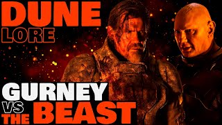 Gurney Halleck vs Beast Rabban  The Final Showdown  Dune Lore Explained [upl. by Eirrol66]