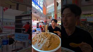 8KG Satay Beehoon Challenge Rice Noodles with Peanut Sauce foodchallenge [upl. by Ahseyk]