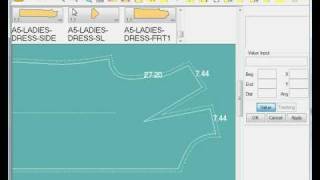 Gerber Technology AccuMark V831  Live Measurement Demo [upl. by Ardnoyek]