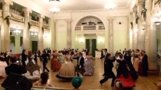 Dancing the Russian Mazurka Quadrille in Moscow [upl. by Fred]