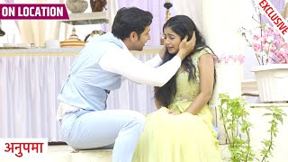 Anupama  Prem Ne Rahi Se Kiya Apne Pyaar Ka Izhaar Rahi Ko Laga Jhatka  On Location [upl. by Lyrret]