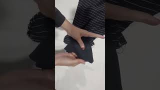 beautiful Abaya cutting and stitching step by step abaya design abaya2024 [upl. by Dudden274]