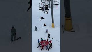 Boy falls from Chairlift at Whistler [upl. by Amasa]