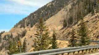 Beartooth Highway Virtual Ride Video by Ride The Big Sky®wmv [upl. by Ynots]