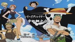 One Piece Opening 2  quotBelievequot by Folder 5quot [upl. by Ernesta]