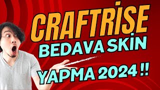 CRAFTRİSE BEDAVA SKİN YAPMA 2024 😯  CRAFTRİSE BEDAVA SKİN  CRAFTRİSE  BEDWARS  CR SKİN YAPMA [upl. by Serrano]