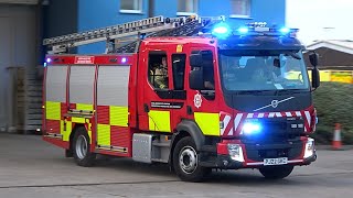 TURNOUTTONES Rhyl New Emergency One Volvo FL Pump Turnout  North Wales Fire amp Rescue Service [upl. by Rafi]