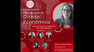 5º Seminário de Direito Econômico da FDRPUSP [upl. by Annaerb]