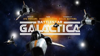 Stu Phillips Battlestar Galactica Theme Disco Version Extended by Gilles Nuytens [upl. by Oiramel]