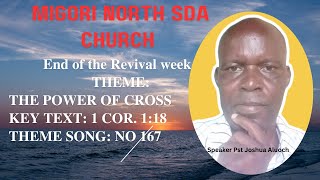 Live Sabbath worship Migori North SDA church  end of Revival week October  2024 [upl. by Leiad]