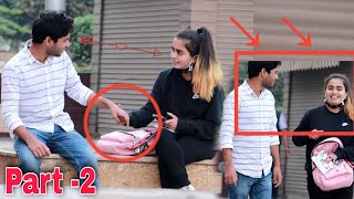 HOLDING HANDS PRANK ON CUTE GIRLS😱😱  RAM PRANKY [upl. by Justinian]