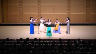 Minuet amp Dance of the Blessed Spirits by Gluck Ai Goldsmith Flute amp Primavera String Quartet [upl. by Otter]