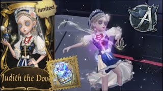 Top Perfumer Legendary Rank With Her New Skin quotJudith the Dovequot Limited S Skin Kites  Identity V [upl. by Legnalos811]