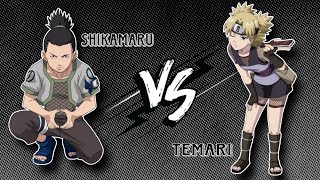 shikamaru vs temari hindi dub [upl. by Attenev]