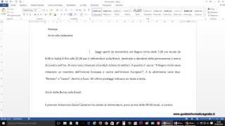 Microsoft Word  interlinea tabulazioni e rientri questi sconosciuti [upl. by Gnilrets921]